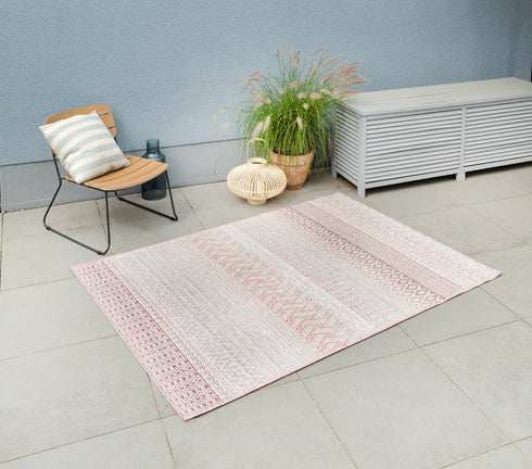Outdoor Teppich | Für Drinnen und Draußen | UV-Beständig | Multi